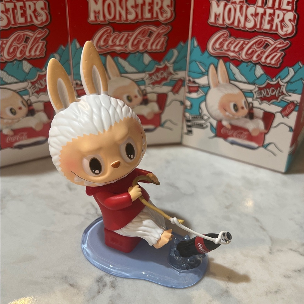 The Monsters Coca-Cola Figure - Red (4 pack)